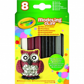 Незасыхающий пластилин Натуральный, 8 цветов (Crayola, 57-0314N) Незасыхающий пластилин Натуральный, 8 цветов (Crayola, 57-0314N)